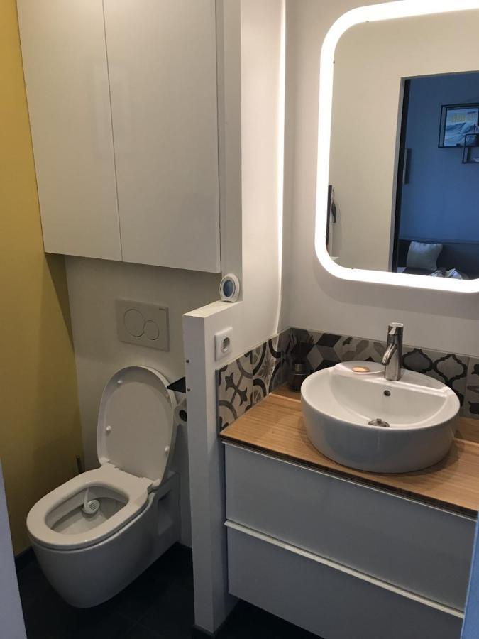 charmant studio vue mer Wimereux Eksteriør bilde